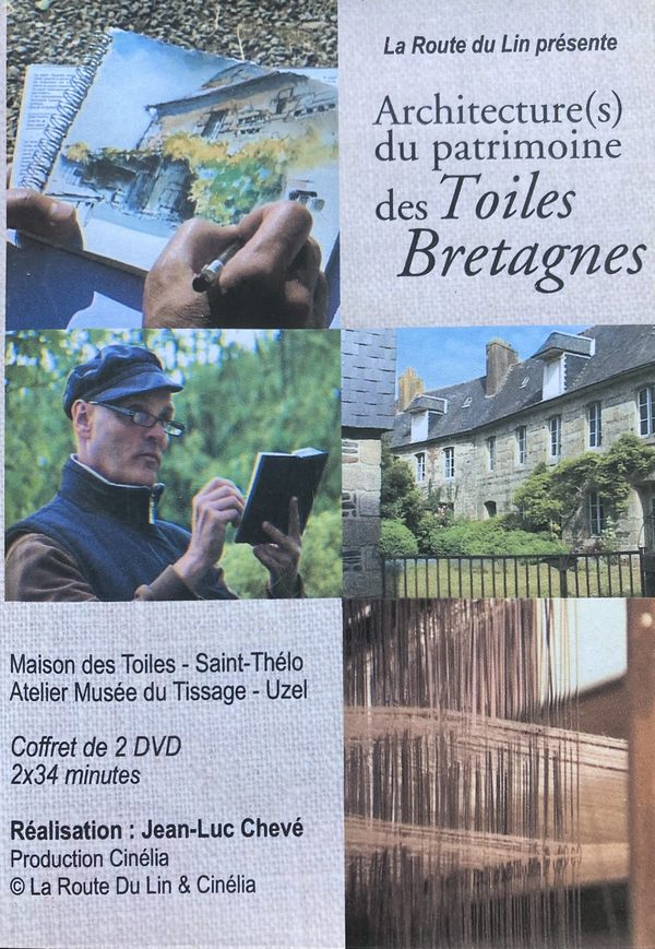 Pochette du coffret DVD Architecture(s) du patrimoine des Toiles Bretagnes